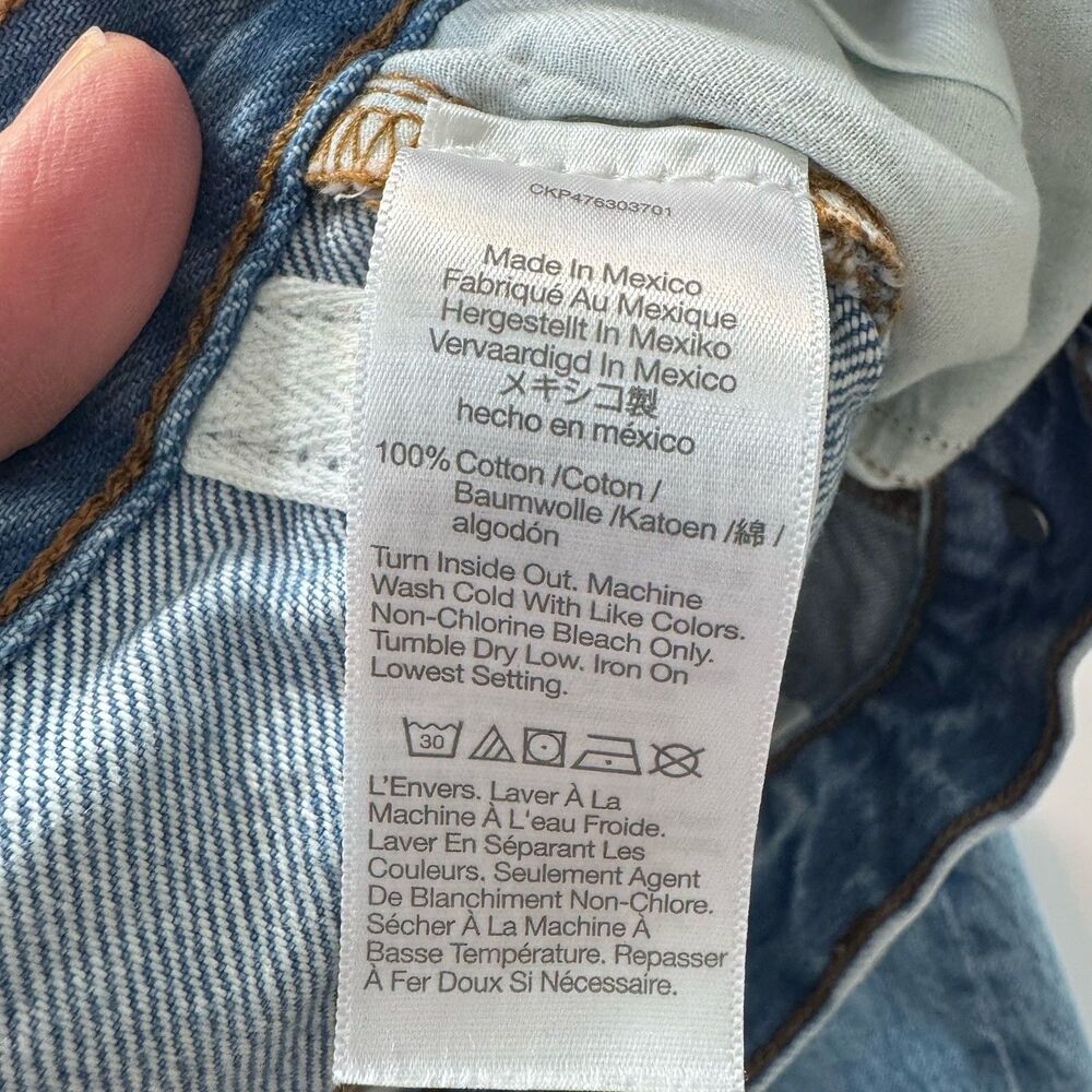 Madewell Light Wash Straight Leg Jeans - Picture 11 of 13